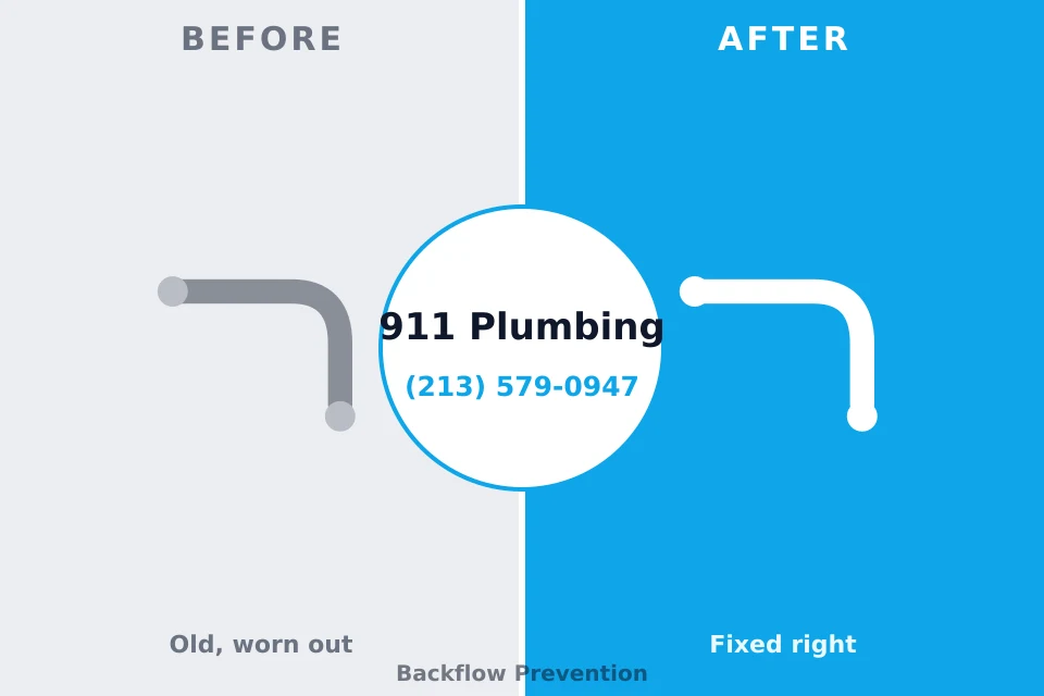 Before and after: plumbing company Silver City, NM